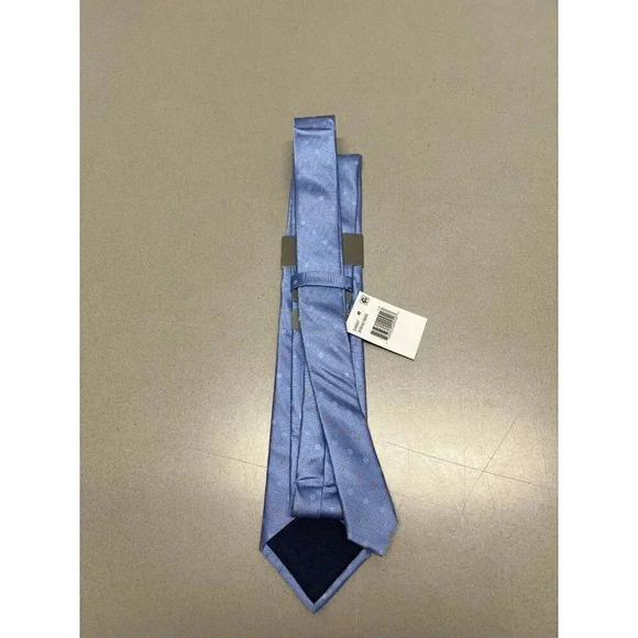 MICHAEL KORS Men's 100% Silk Tie Blue - Picture 2 of 5